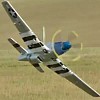 FMS Mustang V2 in Flight