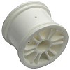 RC18B Rear Spoke Wheels (2) - White