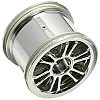 RC18B Rear Spoke Wheels (2) - Chrome