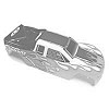 Mini MGT Clear Bodyshell with Masks