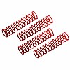 Factory Team Mini MGT Shock Springs - (Red) Firm