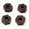 TC4 Carbon Wheel Hex Adaptors
