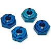 TC4 Aluminium Wheel Hex Adaptors