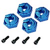 TC4 Aluminium Clamping Wheel Hex Adapters