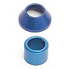 L3/L4 Factory Team Aluminum Diff Thrust Cone & Rear Axle Spacer - Blue