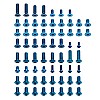 RC12R5.2 Blue Aluminum Screw Set