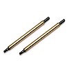 Factory Team RC8 Gold Shock Shafts- Front (32mm)