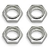 SC8 Nyloc Wheel Nuts (4) - Silver