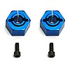 12mm Aluminum Clamping Wheel Hex, SC10 Rear