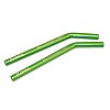 Threaded Aluminum Pipe (2 pcs)