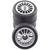 Mitsubishi Lancer Pre-Glued Wheels & Tyres (4)
