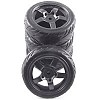 Nissan Skyline Pre-Glued Wheels & Tyres (4)