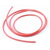 100cm Red Silicone Wire - 12SWG