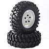 Kong 96mm Crawler Tyres on 1.9" Scale Wheels (2) - Black