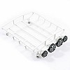 Medium Rounded Luggage Tray with 4 Light Set (White)