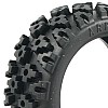 Rally Block 1/10th Off-Road Tyres with Inserts (4) -  Blue Medium Compound