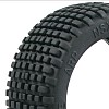 Rally Square 1/10th Off-Road Tyres with Inserts (4) -  Blue Medium Compound