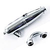 2047 Pro Race Pipe & Manifold Set - Chrome