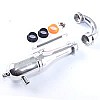 Big End' 078 1/8th Off-Road Inline Connected Pipe & Manifold Set