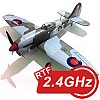 Mini Hawker Tempest 800 Series RTF Electric Warbird with 2.4ghz Radio System