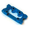 Aluminium Lower Pivot Block Set for the Losi Mini-T - Blue