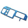 NTC3 Blue Aluminium Radio Plate with Servo Mount