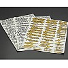 Logo Decal Sheet - White