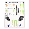 WRX DC Monster Decal Sheet