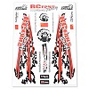 RC Fans 1/10th Racing Decal Sheet