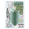Mustang Drift Decal Sheet