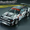 Nissan DR86 Clear Bodyshell 190mm with Accessories