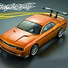 Dodge SRT8 Clear Bodyshell 190mm with Accessories