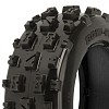 Bow-Tie' (XTR) Off-Road Front Tyres (2) with Blue Molded Inserts for the HPI Baja 5b