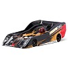 PFL128 Clear Bodyshell for 1/8th On Road - Ultra Lightweight