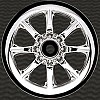 Agitator Truck Wheel For Traxxas