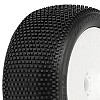 Blockade VTR 4.0 M3 (Soft) Off-Road 1:8 Truck Tyres for Front or Rear Mounted on White Zero Offset