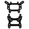 Front & Rear Shock Towers for the Associated RC18T/MT - Black