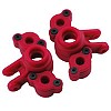 Axle Carriers for the Traxxas 1/16th Scale E-Revo, Slash, Summit & Rally - Red