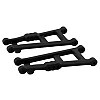 Electric Stampede & Rustler Rear A-arms - Black