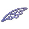 NTC3 Moulded Wide Front Bumper - Blue