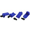 Shock Shaft Guards for Traxxas 1/10th Scale Shocks - Blue