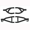 Rear Upper & Lower A-arms for the Traxxas 1/16th Scale E-Revo - Black