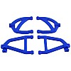 Black Rear A-arms for the 1/16th Scale Traxxas Slash 4x4