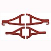 Front Upper & Lower A-arms for the Traxxas 1/16th Scale E-Revo - Red