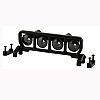 Narrow Roof-Mounted Light Bar Set - Black  