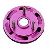 Vent Alum Flywheel 3 Shoe (Purple) for HPI Savage .25