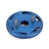 Vented Aluminum Flywheel (Blue) for the Traxxas REVO 2.5