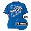 2012 T-shirt, Blue Medium