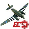 Douglas C-47 Dakota RTF Electric Warbird with 2.4ghz Radio System - Mode 2