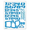 Factory Number Kit - Buggy - Blue